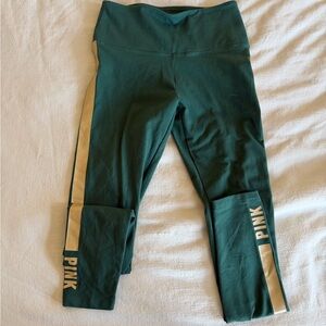 PINK Victoria's Secret Green Leggings